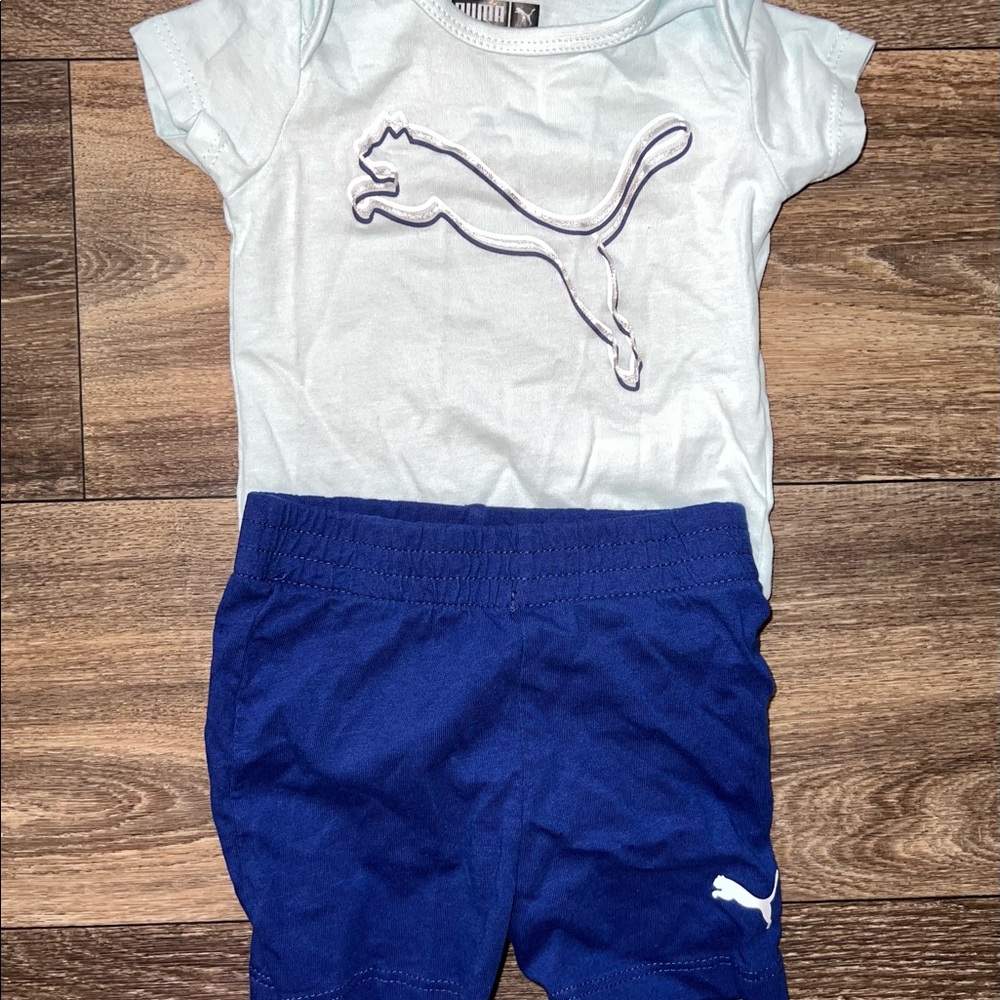 0-3 Month Puma 2 Piece Set